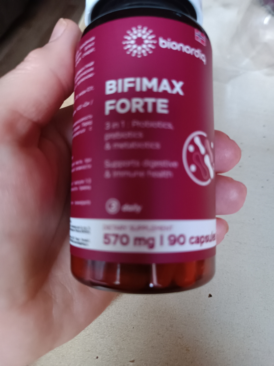 Фото покупателя №604 из 638: Пробиотик Bifimax Forte / 570 mg / 90 капсул, отзыв на 5 из 5, Ozon, 2 июля 2024