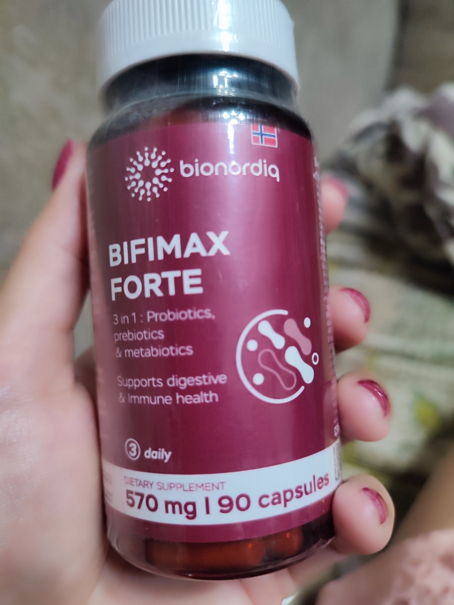 Фото покупателя №591 из 638: Пробиотик Bifimax Forte / 570 mg / 90 капсул, отзыв на 5 из 5, Ozon, 4 июля 2024