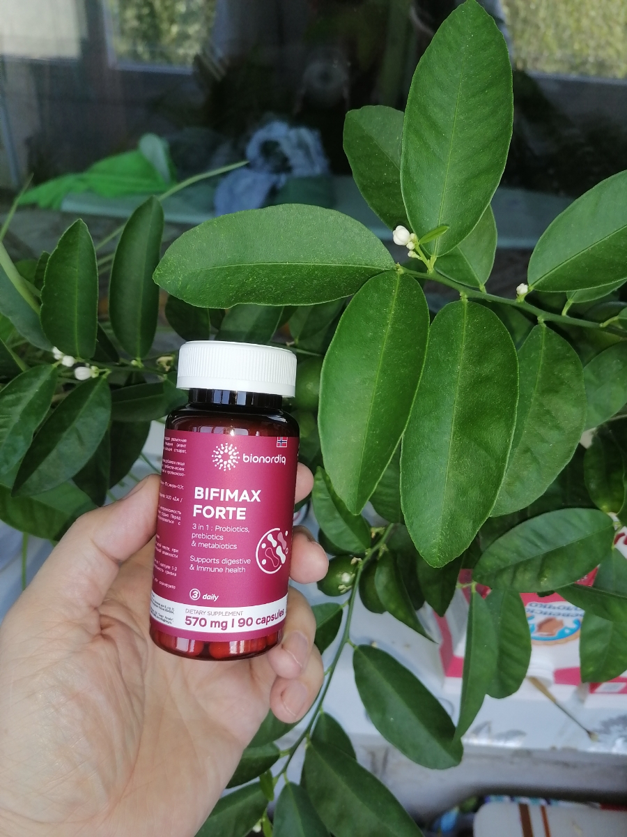 Фото покупателя №534 из 638: Пробиотик Bifimax Forte / 570 mg / 90 капсул, отзыв на 5 из 5, Ozon, 9 июля 2024