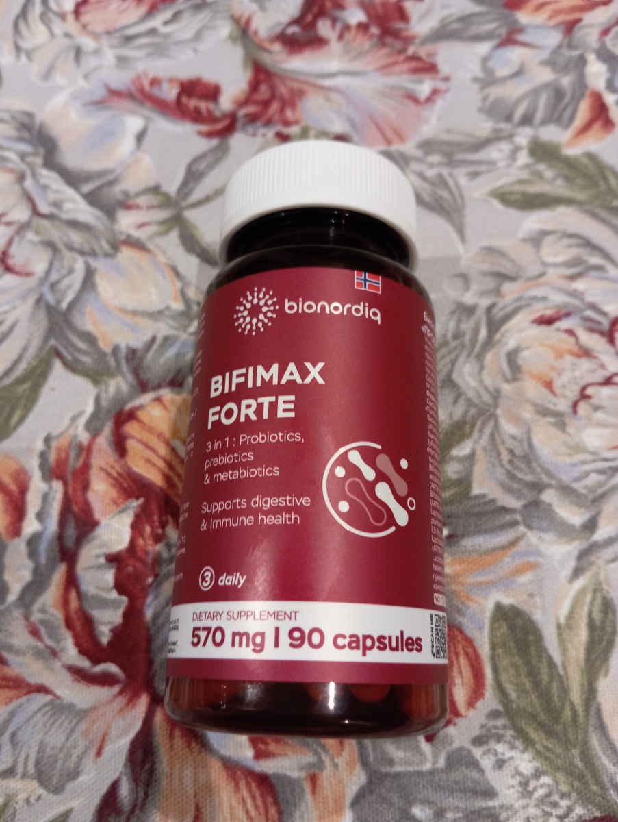 Фото покупателя №530 из 638: Пробиотик Bifimax Forte / 570 mg / 90 капсул, отзыв на 5 из 5, Ozon, 9 июля 2024