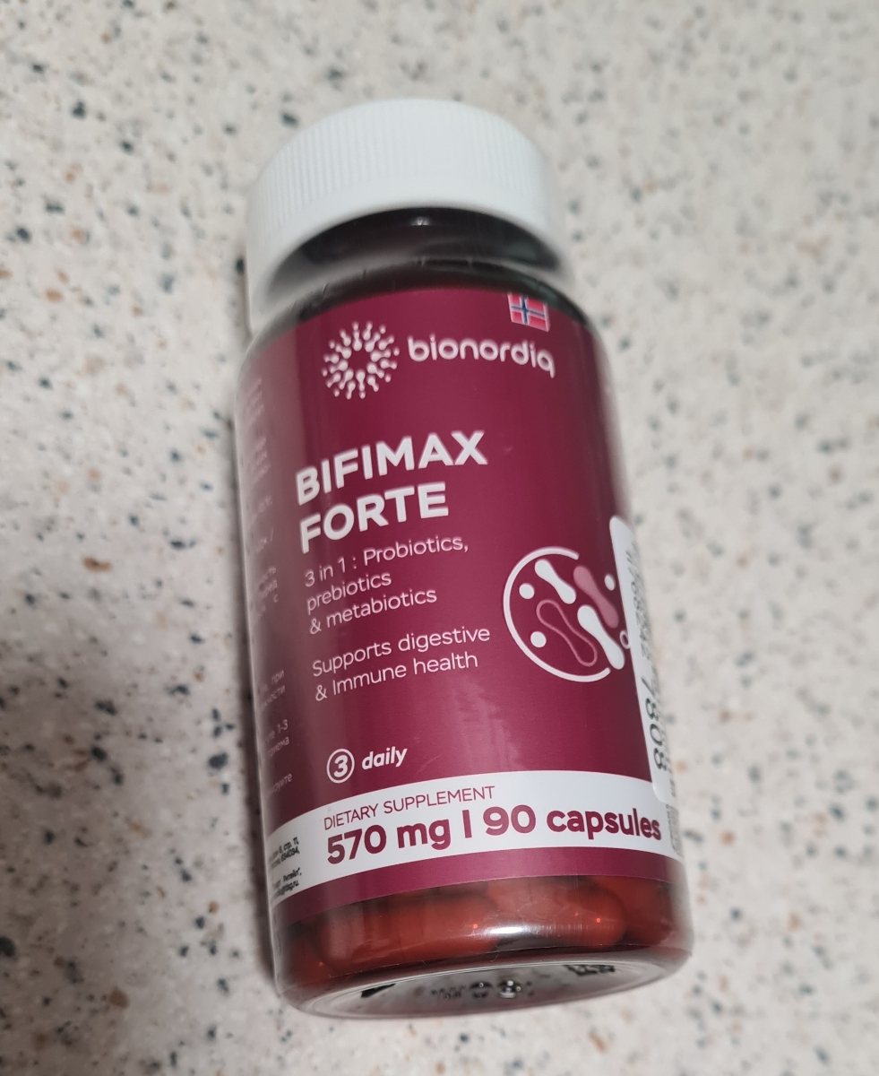 Фото покупателя №508 из 638: Пробиотик Bifimax Forte / 570 mg / 90 капсул, отзыв на 5 из 5, Ozon, 12 июля 2024