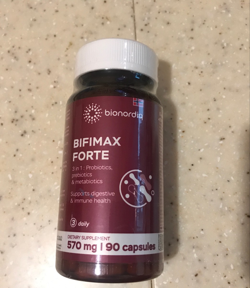 Фото покупателя №500 из 638: Пробиотик Bifimax Forte / 570 mg / 90 капсул, отзыв на 5 из 5, Ozon, 13 июля 2024