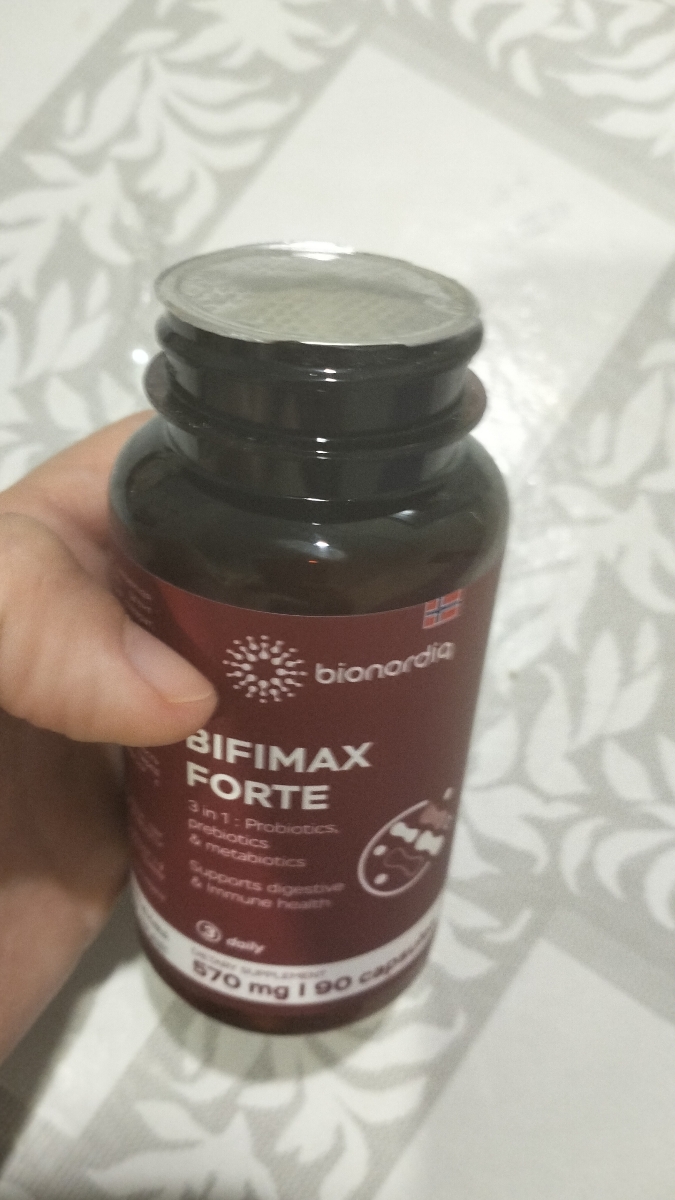 Фото покупателя №451 из 638: Пробиотик Bifimax Forte / 570 mg / 90 капсул, отзыв на 5 из 5, Ozon, 15 июля 2024