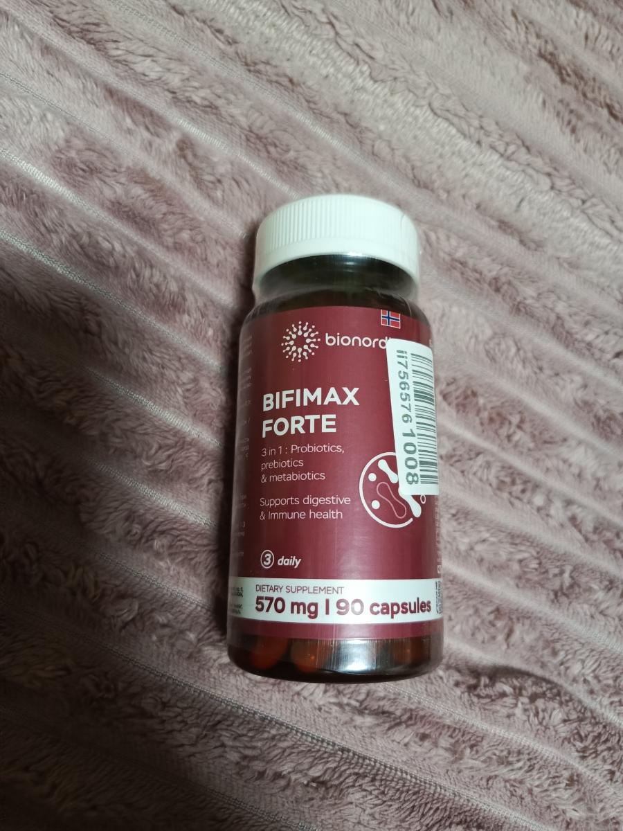 Фото покупателя №447 из 638: Пробиотик Bifimax Forte / 570 mg / 90 капсул, отзыв на 5 из 5, Ozon, 15 июля 2024
