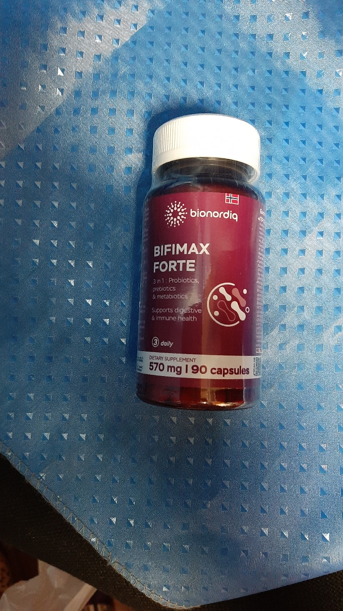Фото покупателя №440 из 638: Пробиотик Bifimax Forte / 570 mg / 90 капсул, отзыв на 5 из 5, Ozon, 16 июля 2024