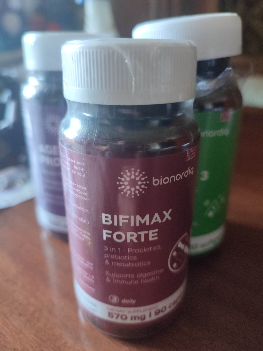 Фото покупателя №417 из 638: Пробиотик Bifimax Forte / 570 mg / 90 капсул, отзыв на 5 из 5, Ozon, 17 июля 2024