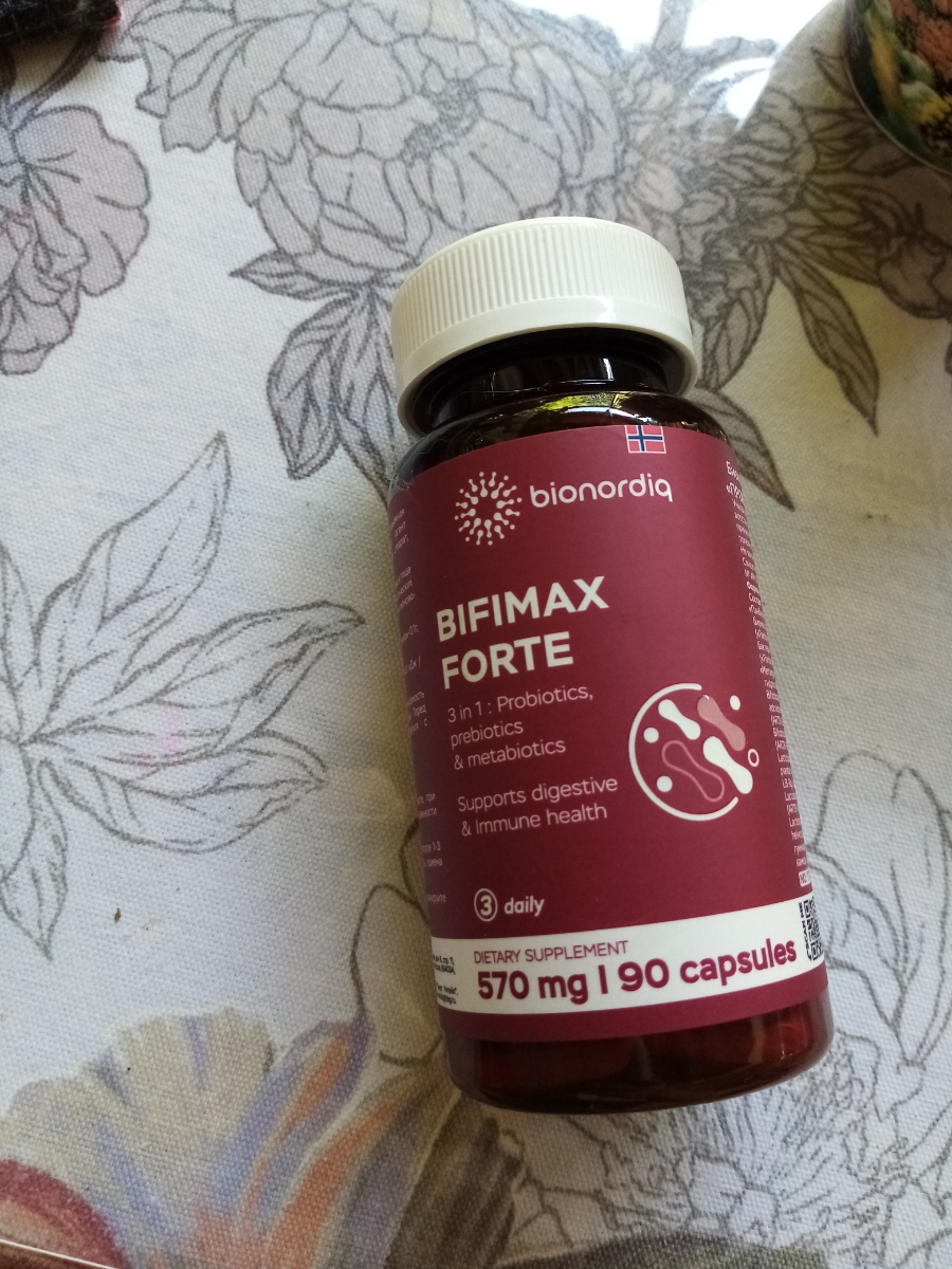 Фото покупателя №415 из 638: Пробиотик Bifimax Forte / 570 mg / 90 капсул, отзыв на 5 из 5, Ozon, 17 июля 2024