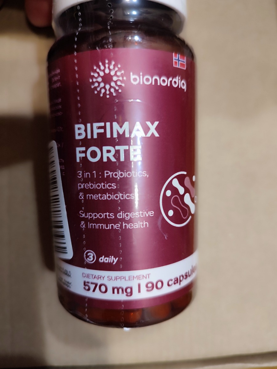 Фото покупателя №326 из 638: Пробиотик Bifimax Forte / 570 mg / 90 капсул, отзыв на 5 из 5, Ozon, 20 июля 2024
