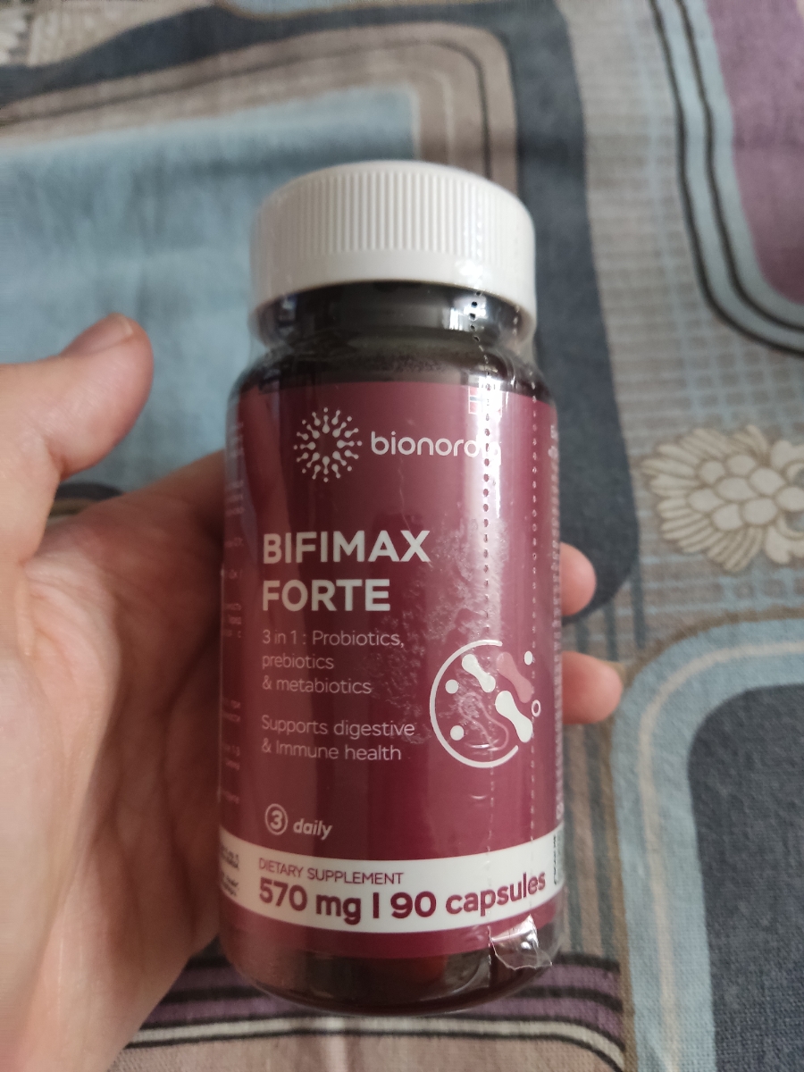 Фото покупателя №280 из 638: Пробиотик Bifimax Forte / 570 mg / 90 капсул, отзыв на 5 из 5, Ozon, 24 июля 2024
