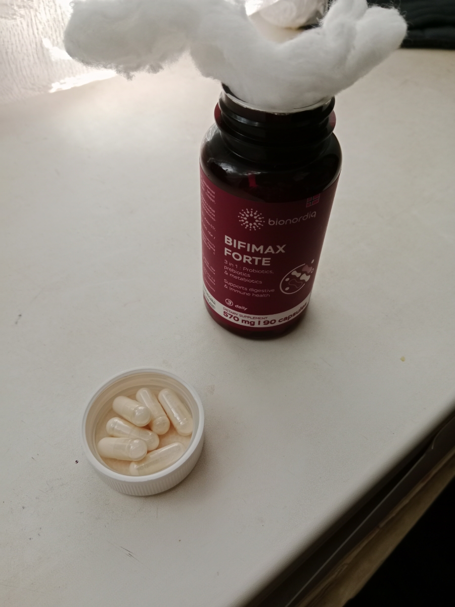 Фото покупателя №251 из 638: Пробиотик Bifimax Forte / 570 mg / 90 капсул, отзыв на 5 из 5, Ozon, 26 июля 2024