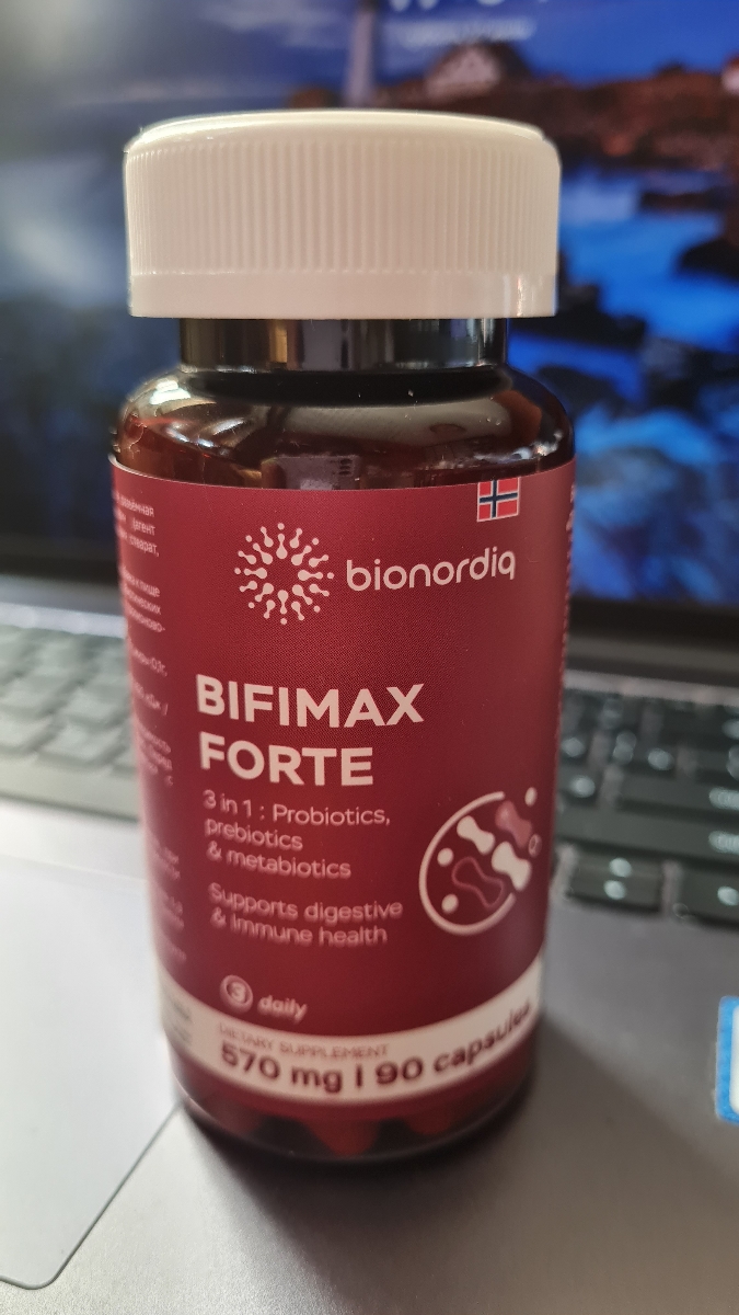 Фото покупателя №237 из 638: Пробиотик Bifimax Forte / 570 mg / 90 капсул, отзыв на 5 из 5, Ozon, 27 июля 2024
