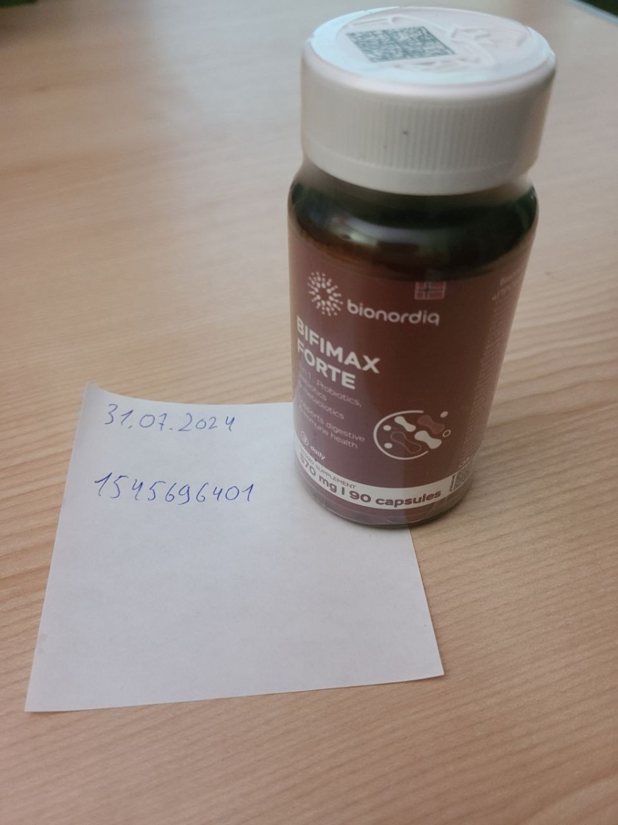 Фото покупателя №192 из 638: Пробиотик Bifimax Forte / 570 mg / 90 капсул, отзыв на 5 из 5, Ozon, 31 июля 2024