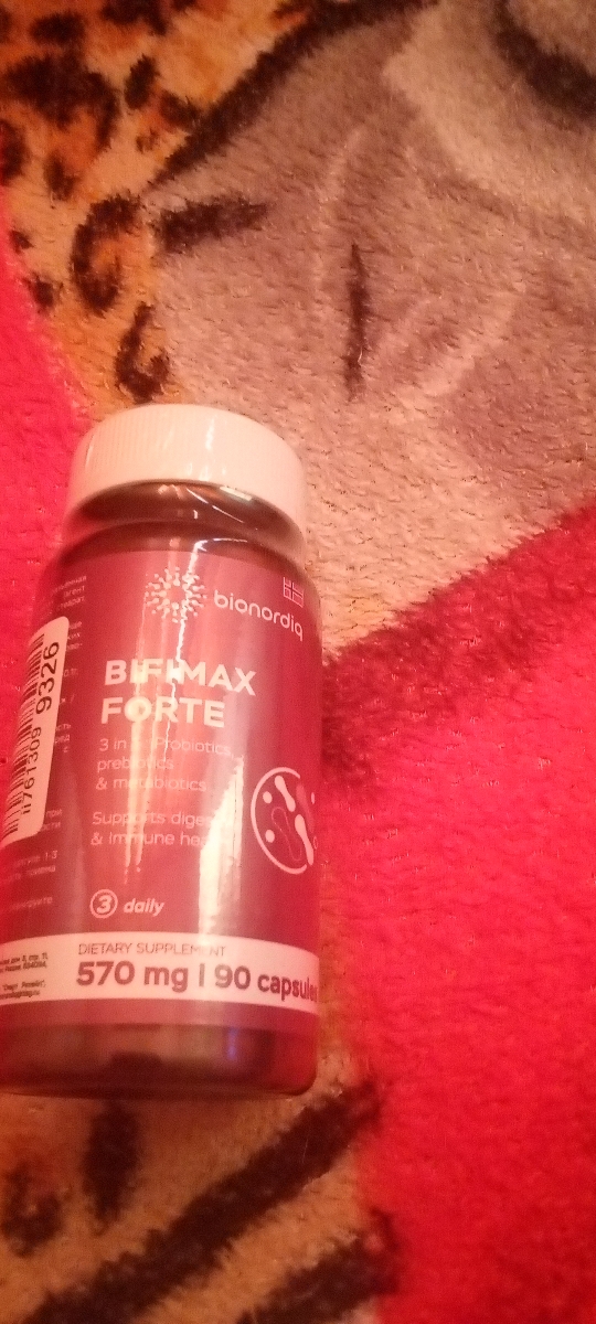 Фото покупателя №164 из 638: Пробиотик Bifimax Forte / 570 mg / 90 капсул, отзыв на 5 из 5, Ozon, 3 августа 2024