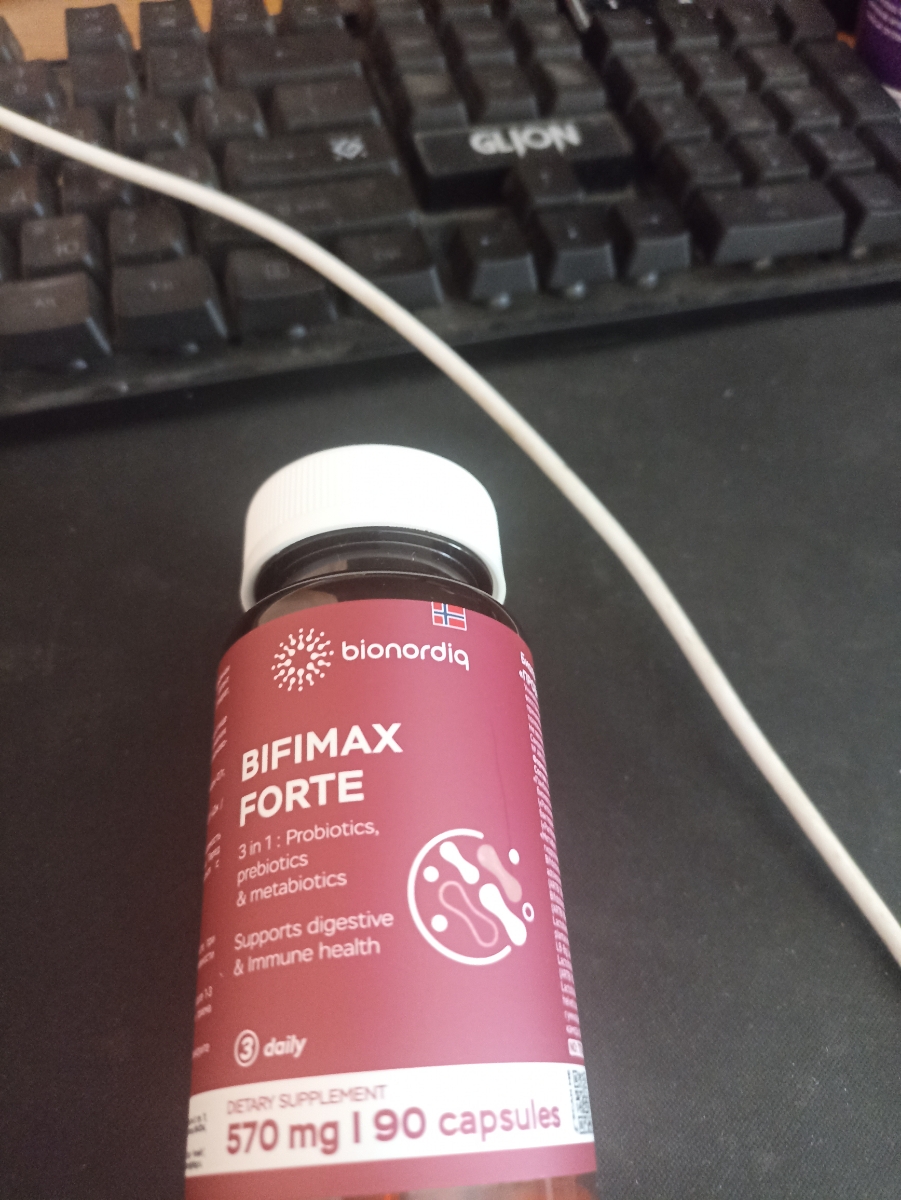 Фото покупателя №142 из 638: Пробиотик Bifimax Forte / 570 mg / 90 капсул, отзыв на 5 из 5, Ozon, 5 августа 2024