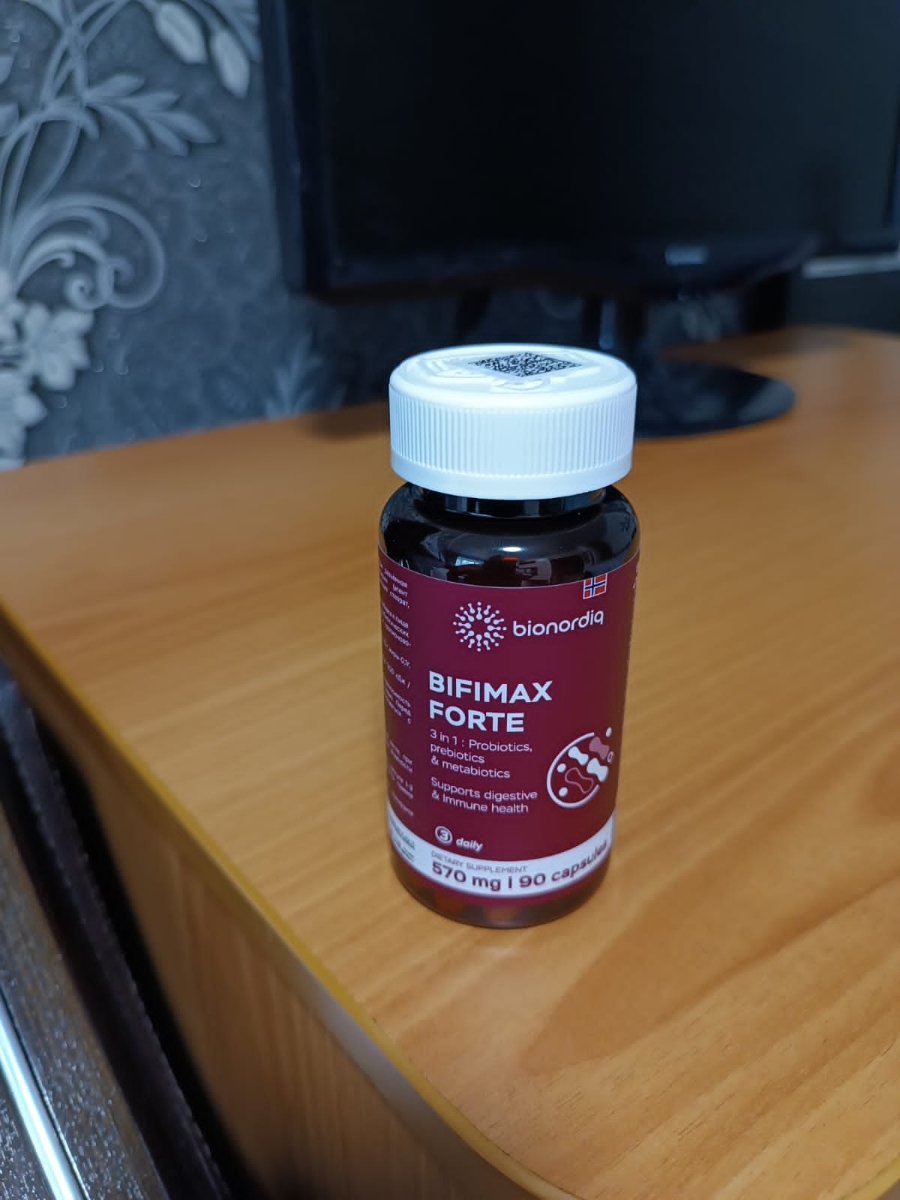 Фото покупателя №99 из 638: Пробиотик Bifimax Forte / 570 mg / 90 капсул, отзыв на 5 из 5, Ozon, 9 августа 2024