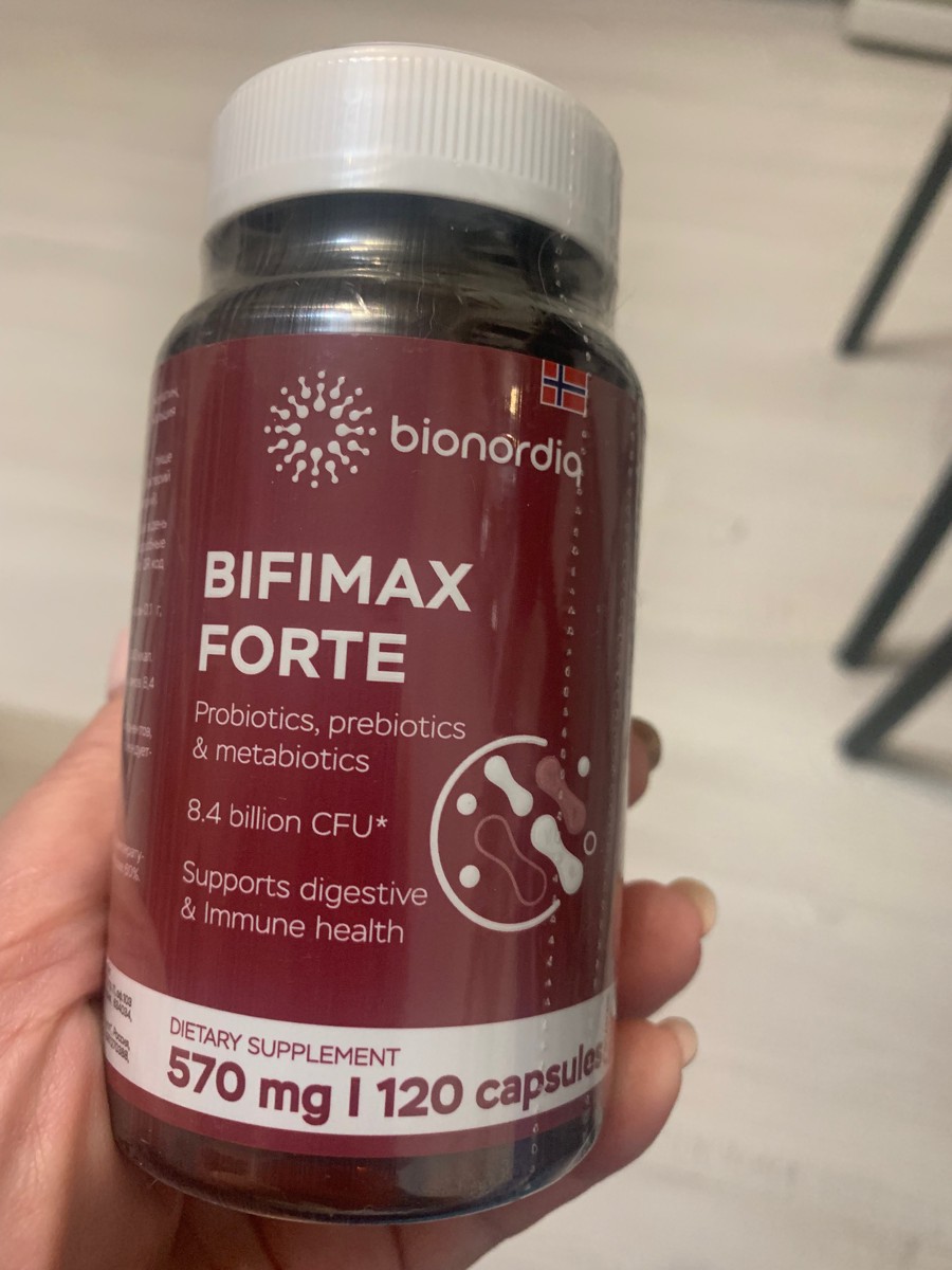 Фото покупателя №74 из 638: Пробиотик Bifimax Forte / 570 mg / 90 капсул, отзыв на 5 из 5, Ozon, 20 августа 2024