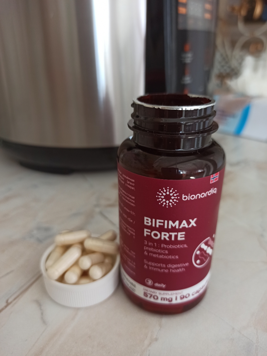 Фото покупателя №54 из 638: Пробиотик Bifimax Forte / 570 mg / 90 капсул, отзыв на 5 из 5, Ozon, 23 сентября 2024