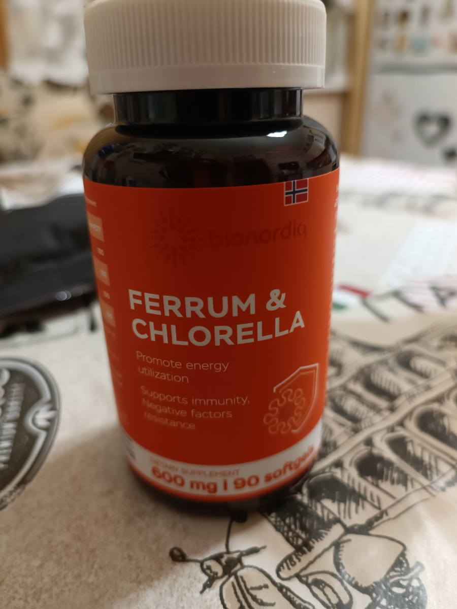 Фото покупателя №292 из 293: Железо Ferrum Chlorella bionordiq 600 мг 90 капсул, при анемии, для гемоглобина, хлорелла, железо витамины, для женщин, витаминный комплекс, БАД, для иммунитета, для здоровья, для женщин и мужчин, отзыв на 5 из 5, Ozon, 29 августа 2023