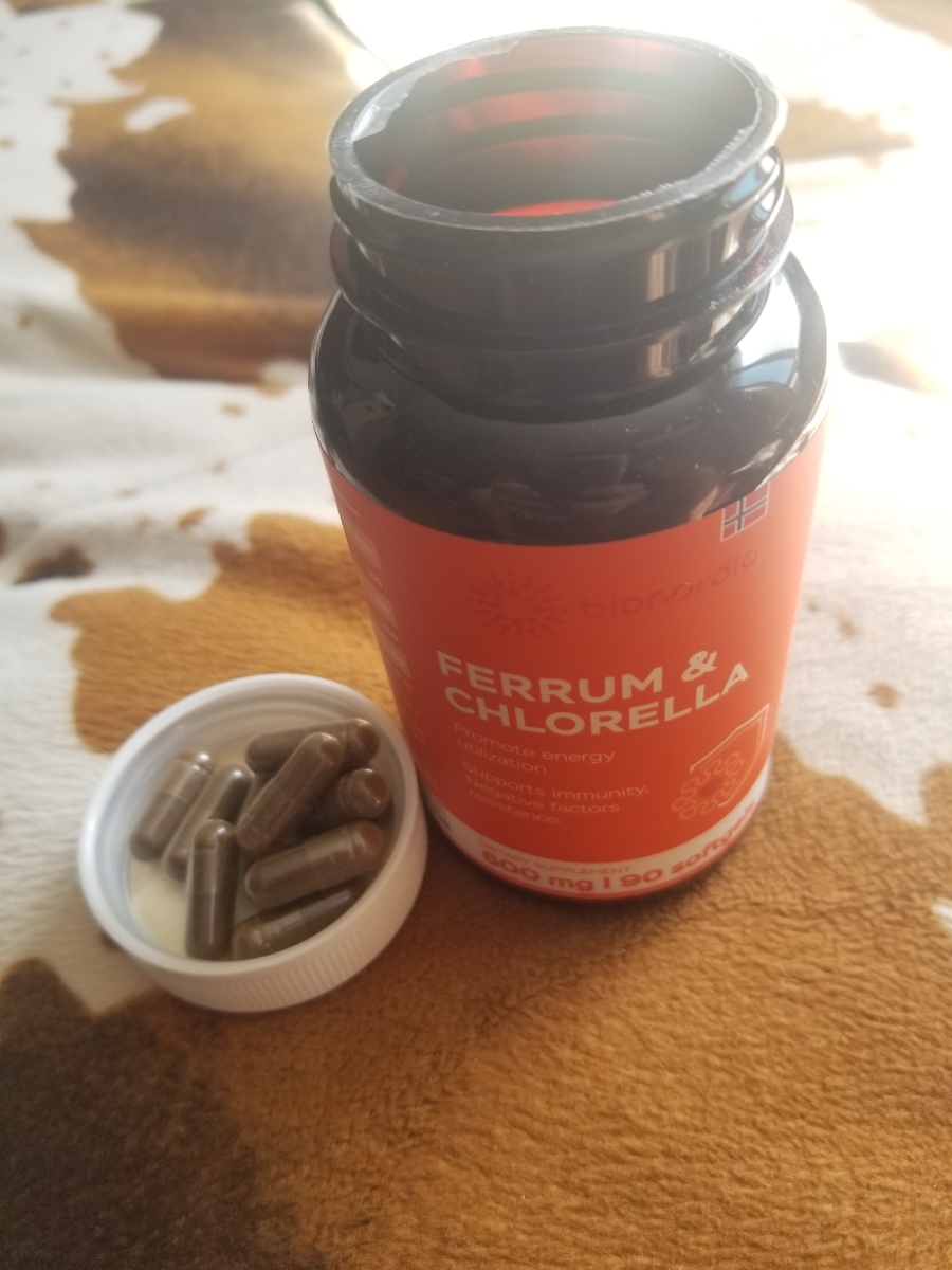 Фото покупателя №230 из 293: Железо Ferrum Chlorella bionordiq 600 мг 90 капсул, при анемии, для гемоглобина, хлорелла, железо витамины, для женщин, витаминный комплекс, БАД, для иммунитета, для здоровья, для женщин и мужчин, отзыв на 4 из 5, Ozon, 30 июня 2024