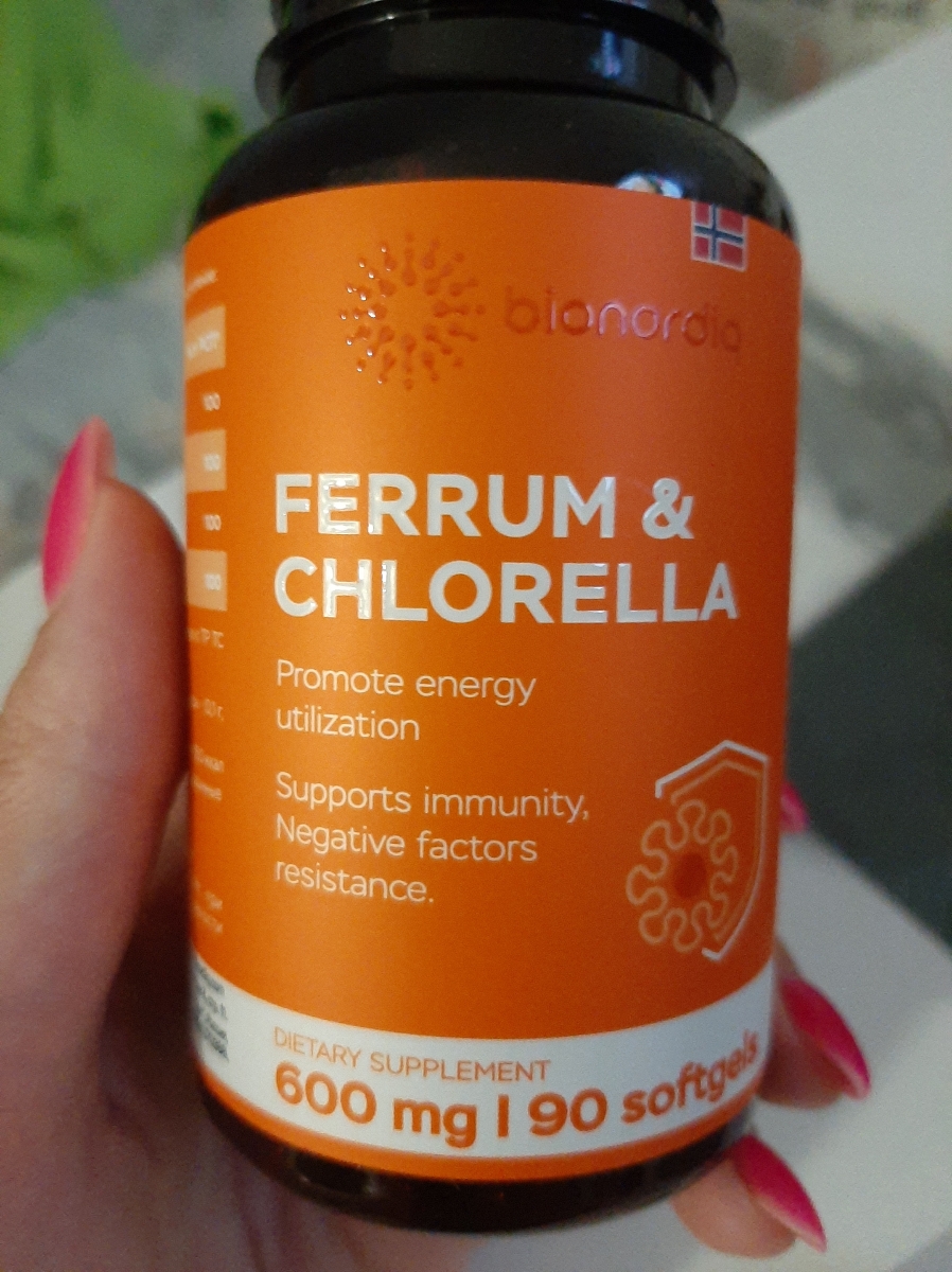 Фото покупателя №220 из 293: Железо Ferrum Chlorella bionordiq 600 мг 90 капсул, при анемии, для гемоглобина, хлорелла, железо витамины, для женщин, витаминный комплекс, БАД, для иммунитета, для здоровья, для женщин и мужчин, отзыв на 5 из 5, Ozon, 30 июня 2024