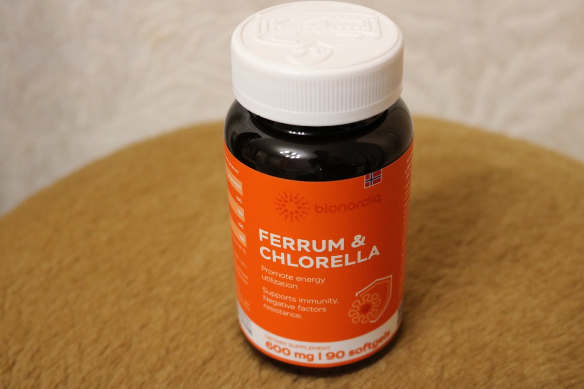 Фото покупателя №195 из 293: Железо Ferrum Chlorella bionordiq 600 мг 90 капсул, при анемии, для гемоглобина, хлорелла, железо витамины, для женщин, витаминный комплекс, БАД, для иммунитета, для здоровья, для женщин и мужчин, отзыв на 5 из 5, Ozon, 1 июля 2024