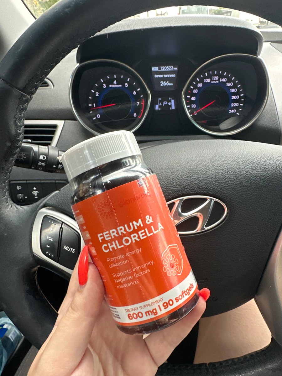 Фото покупателя №181 из 293: Железо Ferrum Chlorella bionordiq 600 мг 90 капсул, при анемии, для гемоглобина, хлорелла, железо витамины, для женщин, витаминный комплекс, БАД, для иммунитета, для здоровья, для женщин и мужчин, отзыв на 5 из 5, Ozon, 3 июля 2024