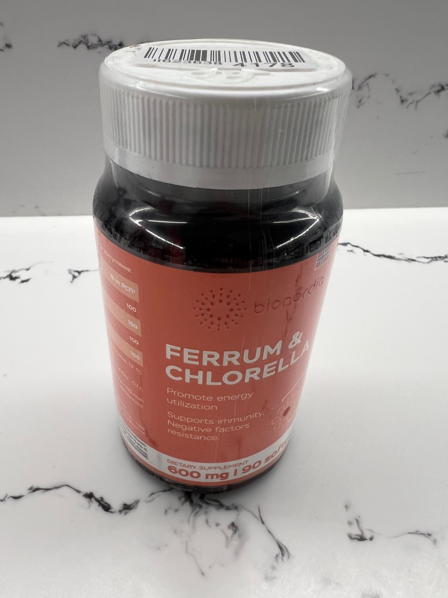Фото покупателя №180 из 293: Железо Ferrum Chlorella bionordiq 600 мг 90 капсул, при анемии, для гемоглобина, хлорелла, железо витамины, для женщин, витаминный комплекс, БАД, для иммунитета, для здоровья, для женщин и мужчин, отзыв на 5 из 5, Ozon, 3 июля 2024