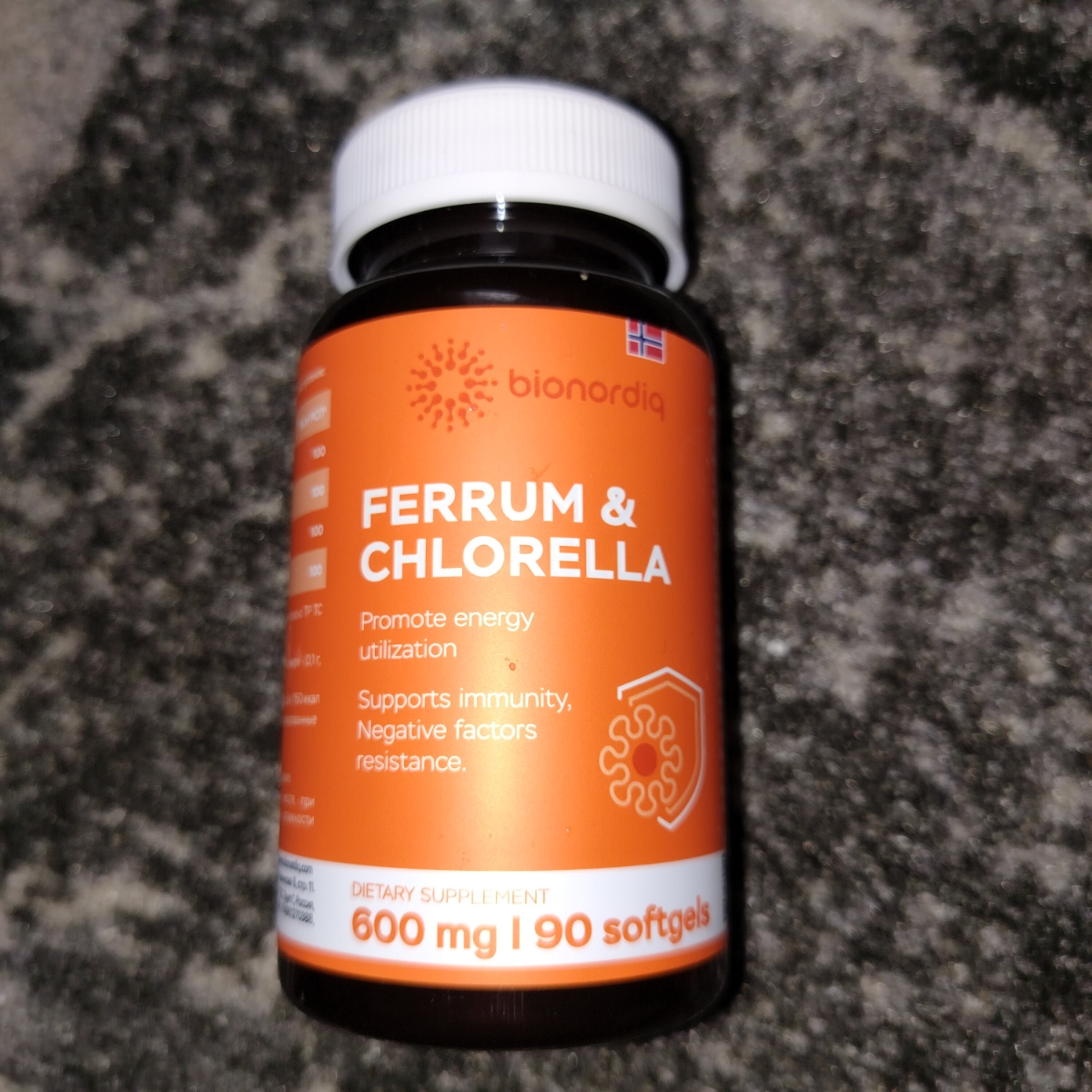 Фото покупателя №121 из 293: Железо Ferrum Chlorella bionordiq 600 мг 90 капсул, при анемии, для гемоглобина, хлорелла, железо витамины, для женщин, витаминный комплекс, БАД, для иммунитета, для здоровья, для женщин и мужчин, отзыв на 5 из 5, Ozon, 6 июля 2024