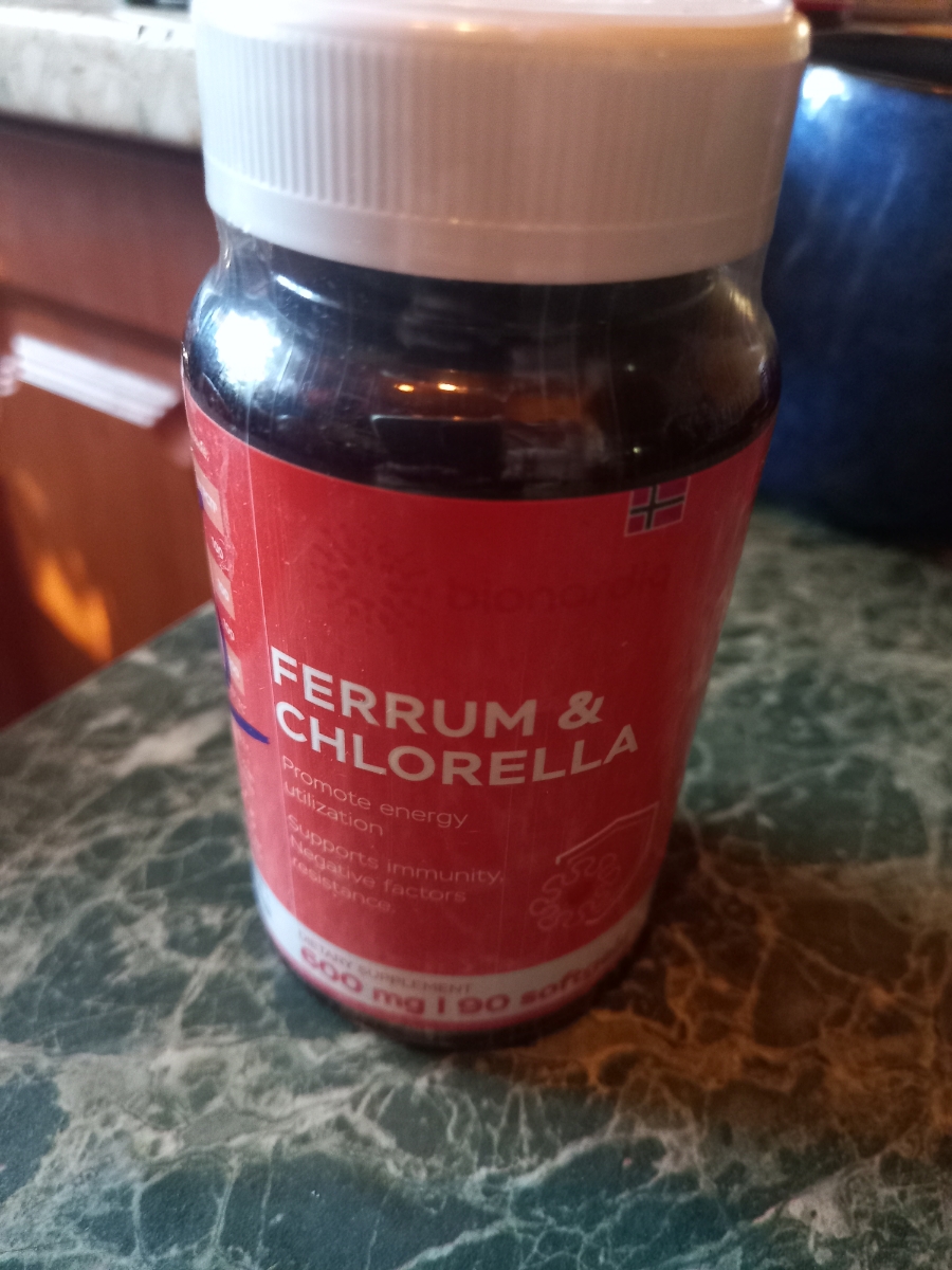 Фото покупателя №76 из 293: Железо Ferrum Chlorella bionordiq 600 мг 90 капсул, при анемии, для гемоглобина, хлорелла, железо витамины, для женщин, витаминный комплекс, БАД, для иммунитета, для здоровья, для женщин и мужчин, отзыв на 5 из 5, Ozon, 10 июля 2024
