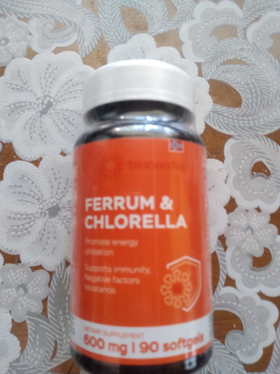 Фото покупателя №67 из 293: Железо Ferrum Chlorella bionordiq 600 мг 90 капсул, при анемии, для гемоглобина, хлорелла, железо витамины, для женщин, витаминный комплекс, БАД, для иммунитета, для здоровья, для женщин и мужчин, отзыв на 5 из 5, Ozon, 11 июля 2024
