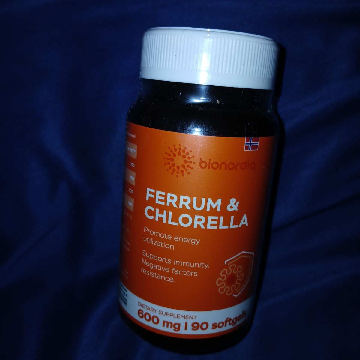Фото покупателя №38 из 293: Железо Ferrum Chlorella bionordiq 600 мг 90 капсул, при анемии, для гемоглобина, хлорелла, железо витамины, для женщин, витаминный комплекс, БАД, для иммунитета, для здоровья, для женщин и мужчин, отзыв на 5 из 5, Ozon, 16 июля 2024