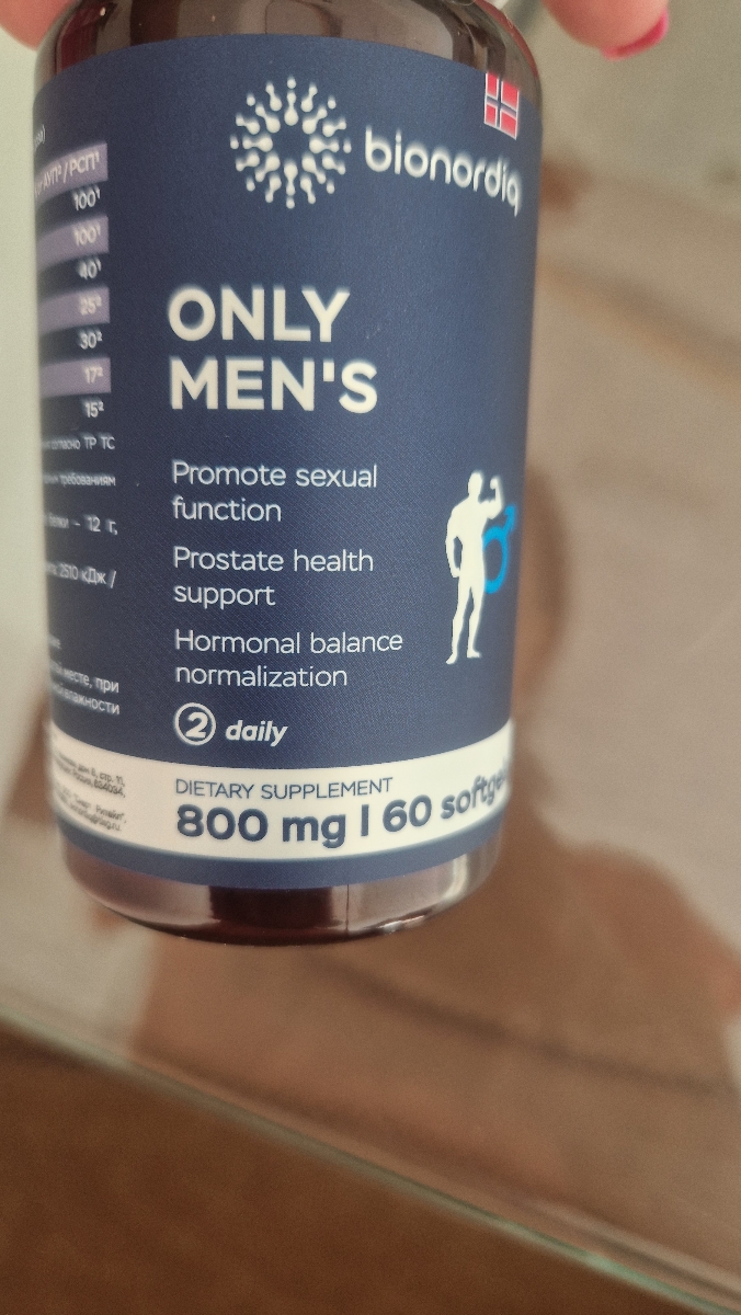 Фото покупателя №390 из 394: Комплекс витамины для мужчин Only Men's / 1020 mg / 60 капсул, отзыв на 5 из 5, Ozon, 28 июня 2024
