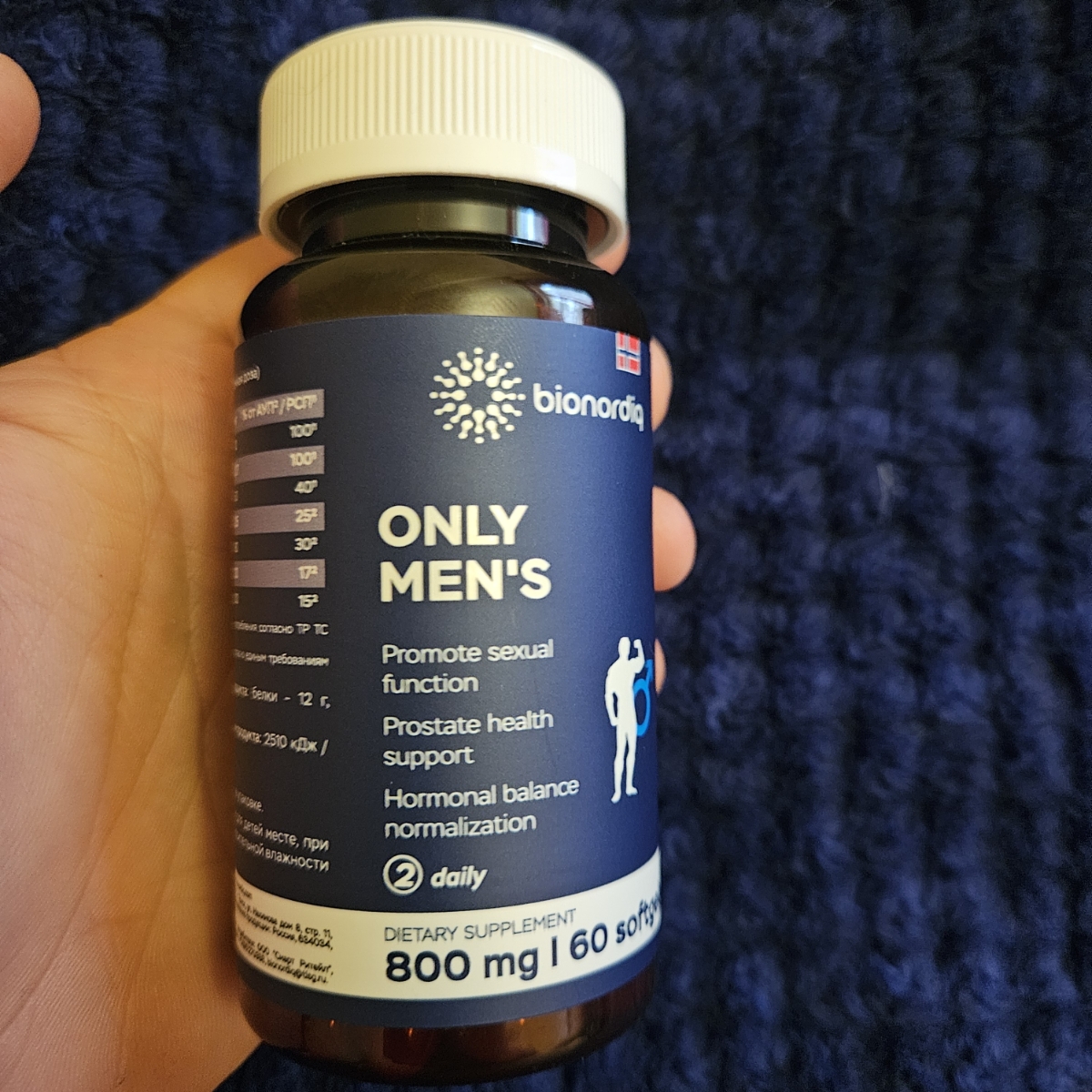Фото покупателя №389 из 394: Комплекс витамины для мужчин Only Men's / 1020 mg / 60 капсул, отзыв на 5 из 5, Ozon, 1 июля 2024