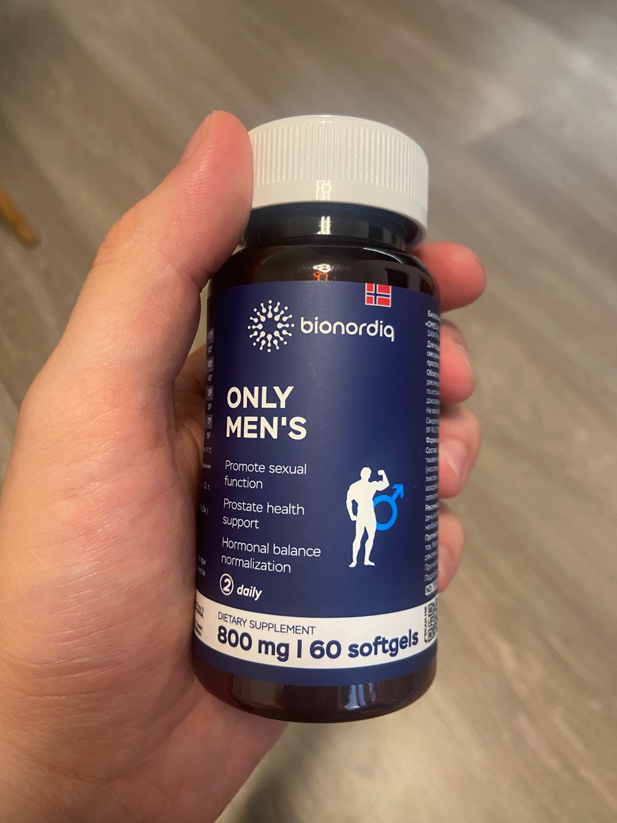 Фото покупателя №388 из 394: Комплекс витамины для мужчин Only Men's / 1020 mg / 60 капсул, отзыв на 5 из 5, Ozon, 1 июля 2024