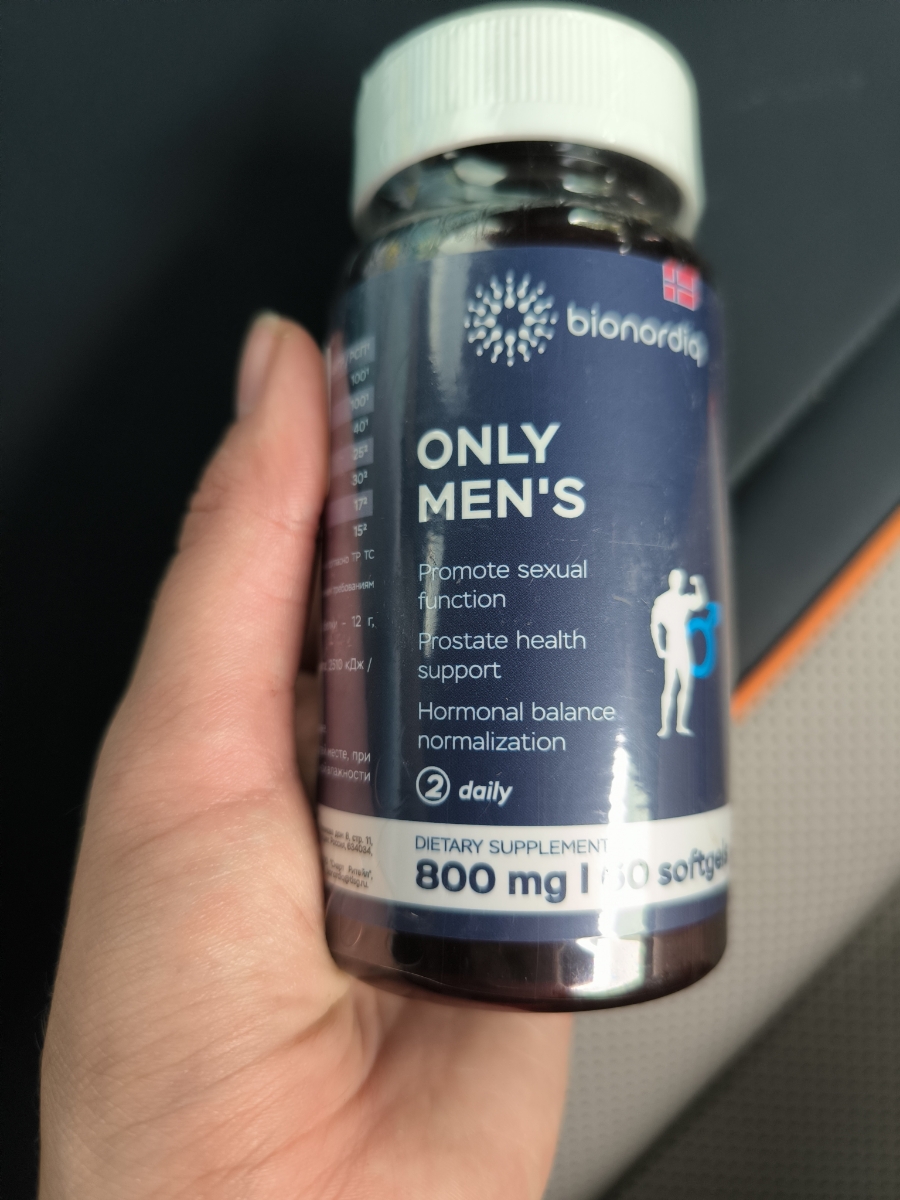 Фото покупателя №380 из 394: Комплекс витамины для мужчин Only Men's / 1020 mg / 60 капсул, отзыв на 5 из 5, Ozon, 4 июля 2024