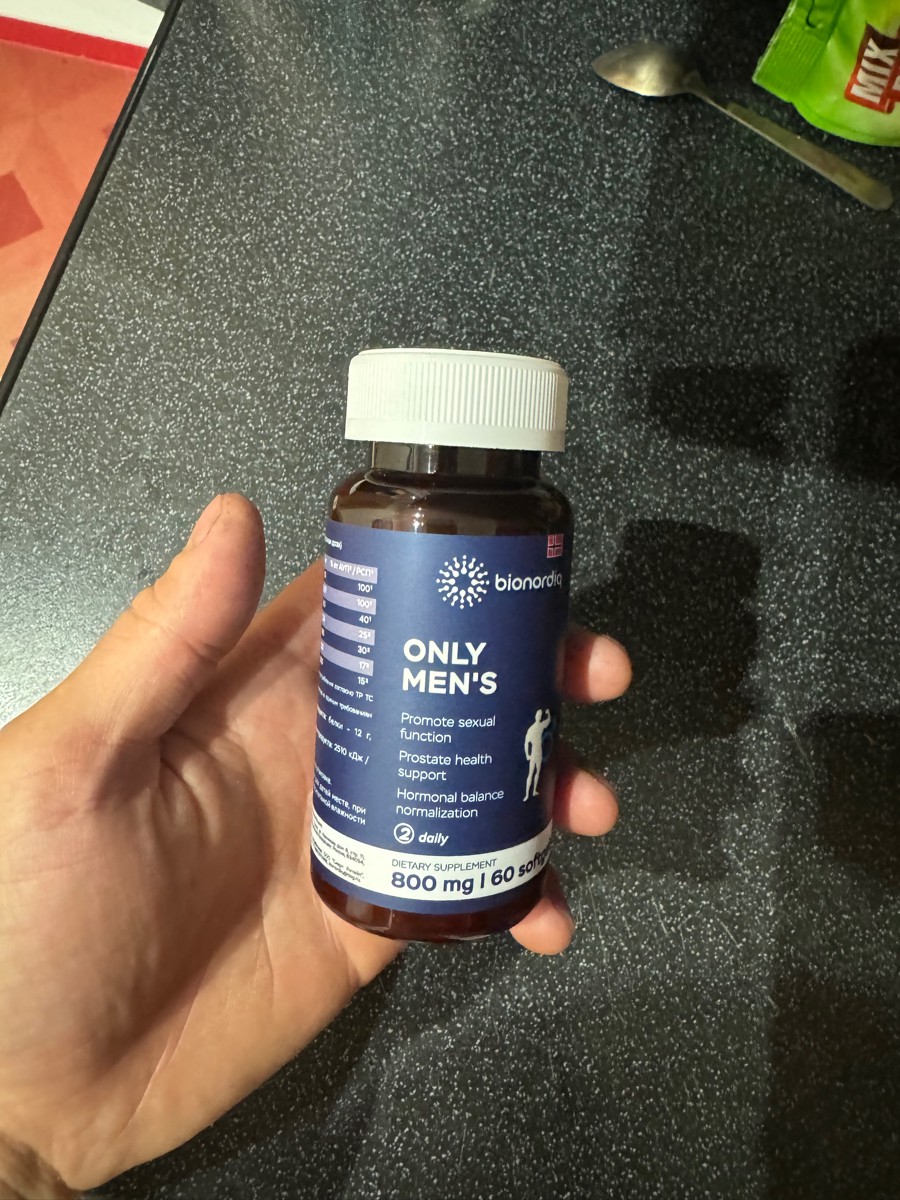 Фото покупателя №373 из 394: Комплекс витамины для мужчин Only Men's / 1020 mg / 60 капсул, отзыв на 5 из 5, Ozon, 4 июля 2024