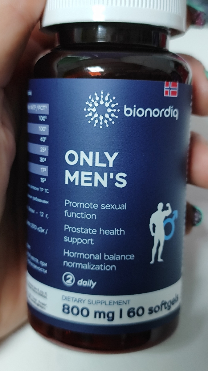 Фото покупателя №365 из 394: Комплекс витамины для мужчин Only Men's / 1020 mg / 60 капсул, отзыв на 5 из 5, Ozon, 5 июля 2024