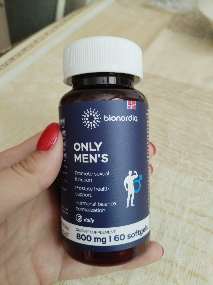Фото покупателя №363 из 394: Комплекс витамины для мужчин Only Men's / 1020 mg / 60 капсул, отзыв на 5 из 5, Ozon, 6 июля 2024