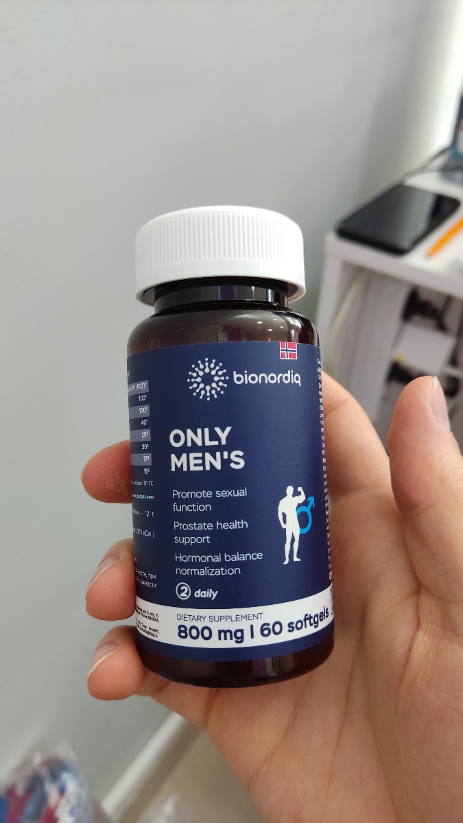 Фото покупателя №324 из 394: Комплекс витамины для мужчин Only Men's / 1020 mg / 60 капсул, отзыв на 5 из 5, Ozon, 11 июля 2024