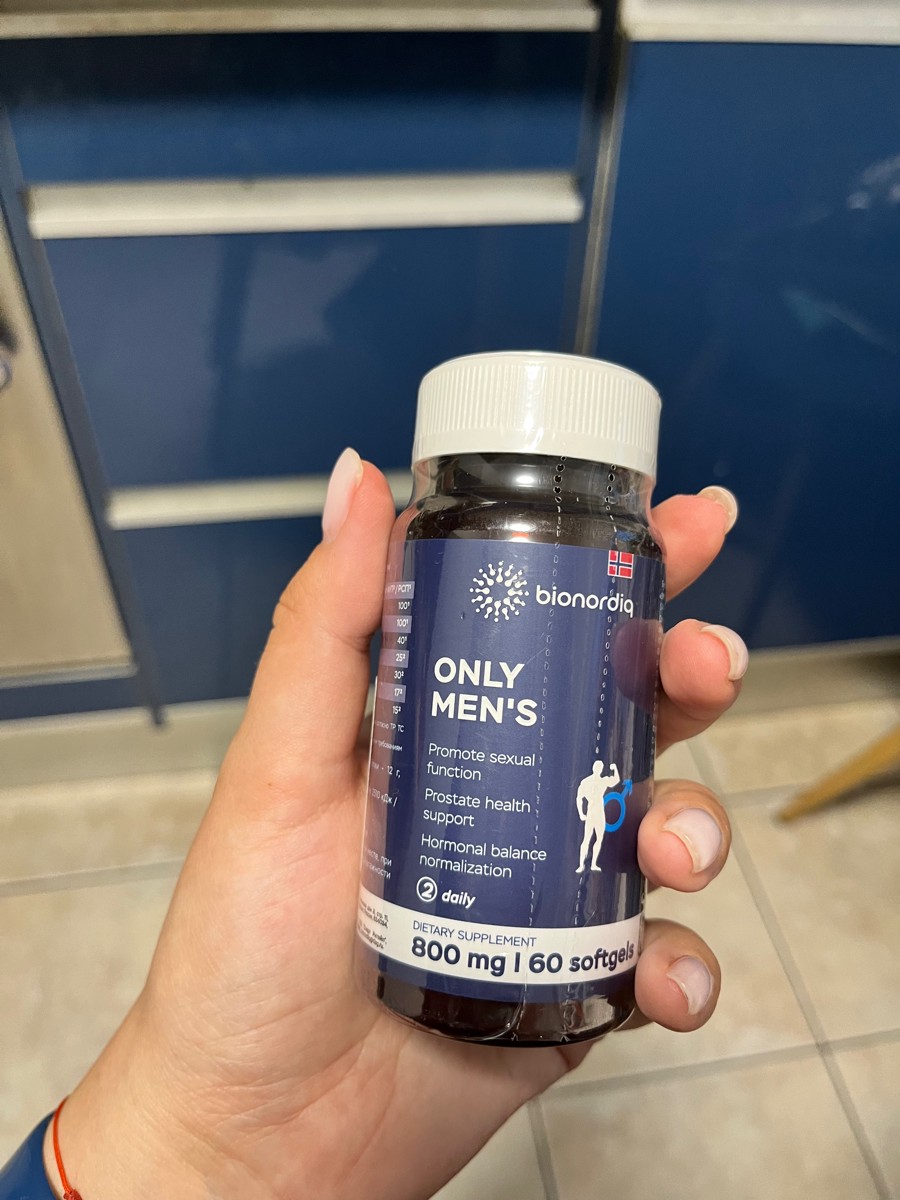 Фото покупателя №320 из 394: Комплекс витамины для мужчин Only Men's / 1020 mg / 60 капсул, отзыв на 5 из 5, Ozon, 11 июля 2024