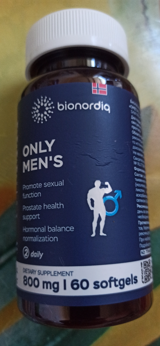 Фото покупателя №300 из 394: Комплекс витамины для мужчин Only Men's / 1020 mg / 60 капсул, отзыв на 5 из 5, Ozon, 14 июля 2024