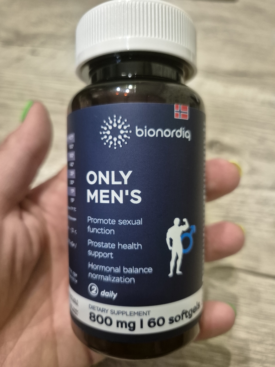 Фото покупателя №292 из 394: Комплекс витамины для мужчин Only Men's / 1020 mg / 60 капсул, отзыв на 5 из 5, Ozon, 14 июля 2024
