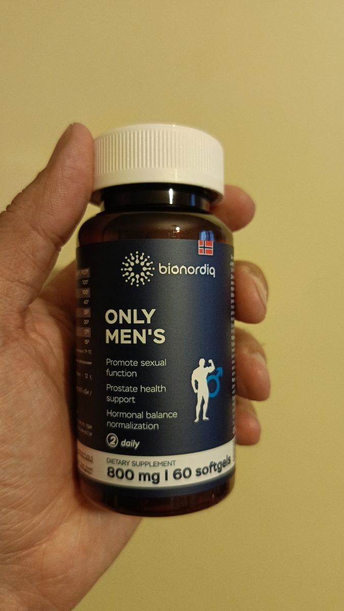 Фото покупателя №289 из 394: Комплекс витамины для мужчин Only Men's / 1020 mg / 60 капсул, отзыв на 5 из 5, Ozon, 14 июля 2024