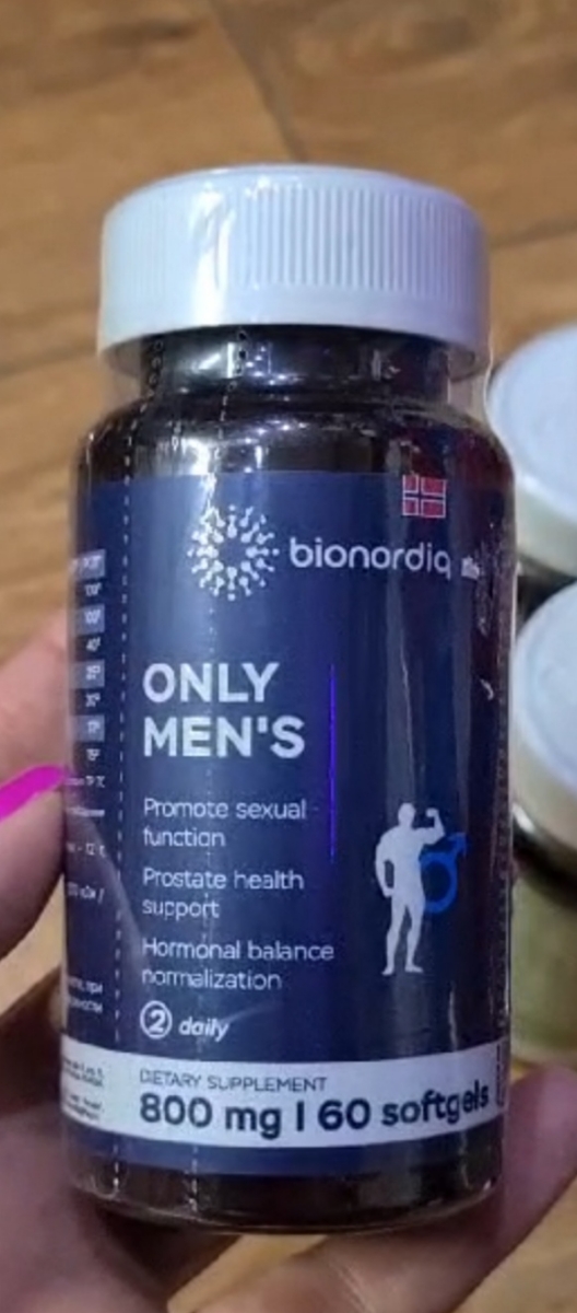 Фото покупателя №287 из 394: Комплекс витамины для мужчин Only Men's / 1020 mg / 60 капсул, отзыв на 5 из 5, Ozon, 15 июля 2024