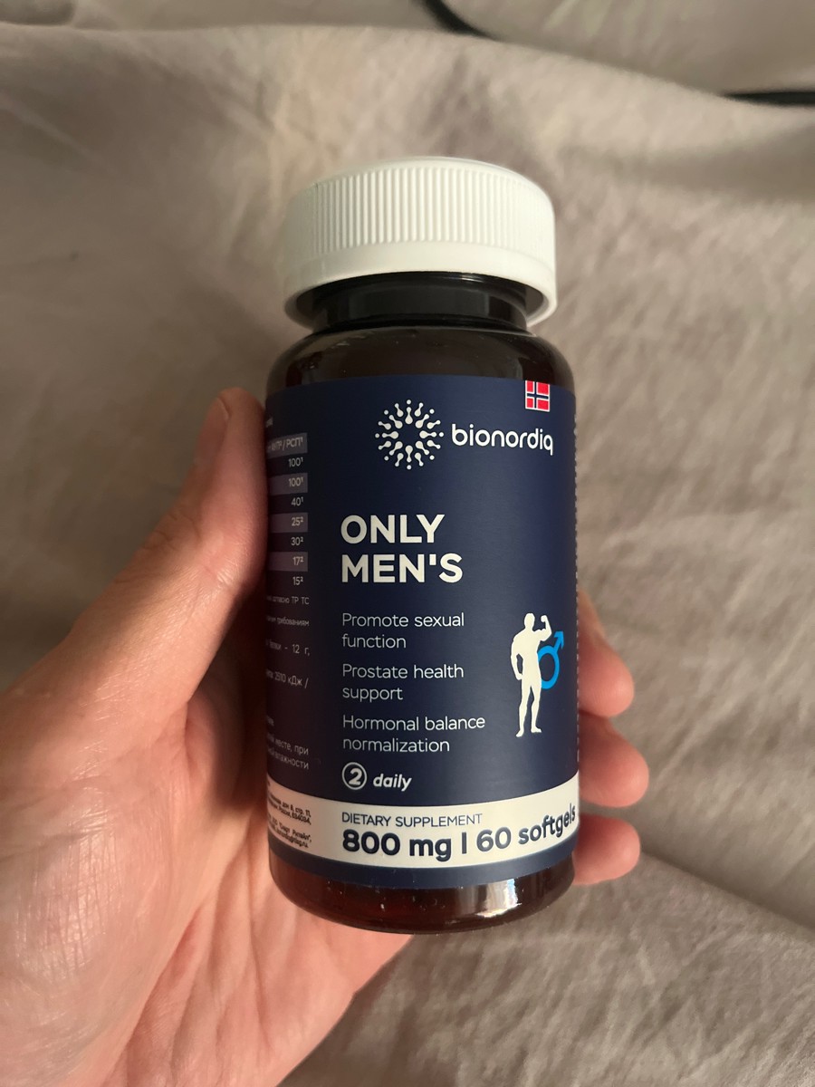 Фото покупателя №282 из 394: Комплекс витамины для мужчин Only Men's / 1020 mg / 60 капсул, отзыв на 5 из 5, Ozon, 16 июля 2024