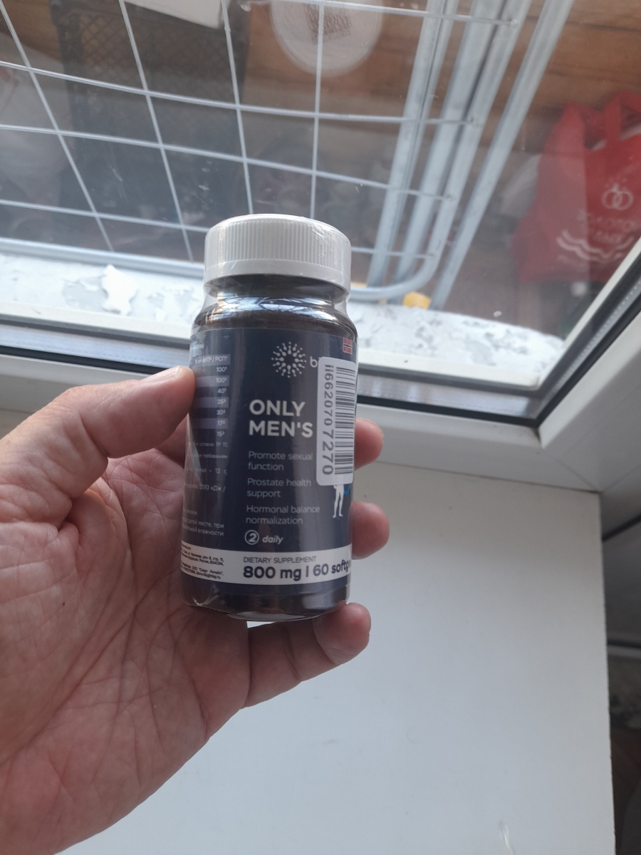 Фото покупателя №281 из 394: Комплекс витамины для мужчин Only Men's / 1020 mg / 60 капсул, отзыв на 5 из 5, Ozon, 16 июля 2024