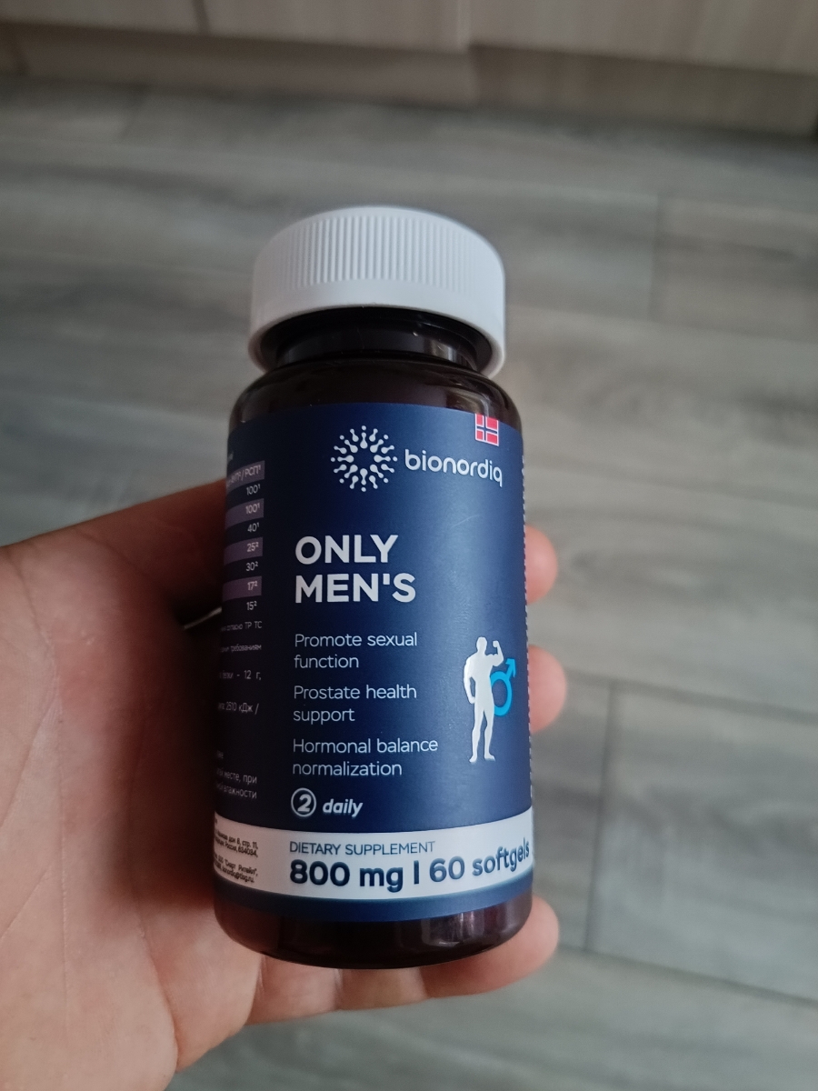 Фото покупателя №269 из 394: Комплекс витамины для мужчин Only Men's / 1020 mg / 60 капсул, отзыв на 5 из 5, Ozon, 17 июля 2024
