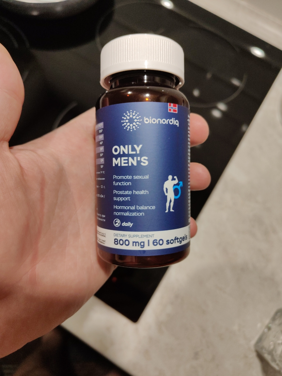 Фото покупателя №263 из 394: Комплекс витамины для мужчин Only Men's / 1020 mg / 60 капсул, отзыв на 5 из 5, Ozon, 17 июля 2024