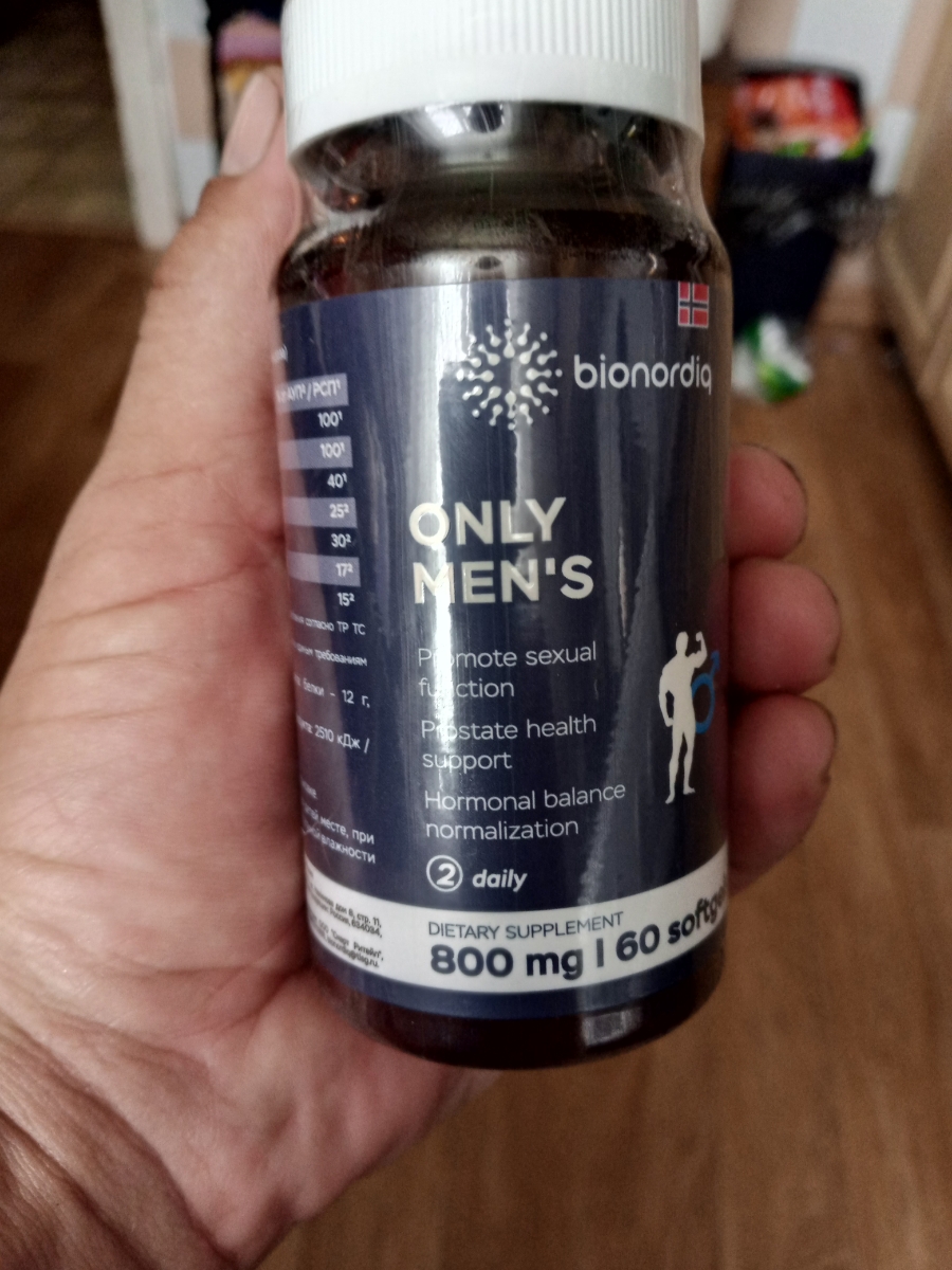 Фото покупателя №237 из 394: Комплекс витамины для мужчин Only Men's / 1020 mg / 60 капсул, отзыв на 5 из 5, Ozon, 21 июля 2024