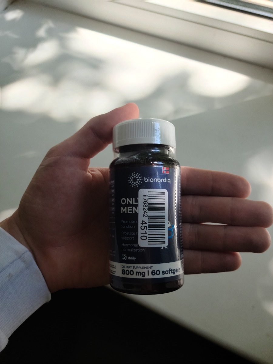 Фото покупателя №232 из 394: Комплекс витамины для мужчин Only Men's / 1020 mg / 60 капсул, отзыв на 5 из 5, Ozon, 21 июля 2024